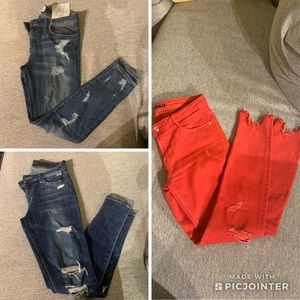 2 pair of jeans for $50
